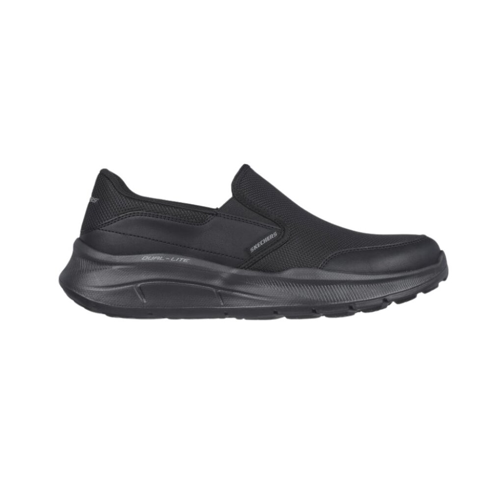 Skechers Men’s Relaxed Fit Equalizer 5.0 Persistable Shoes Black | Slip-On Memor